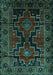 Persian Turquoise Traditional Rug, tr2403turq