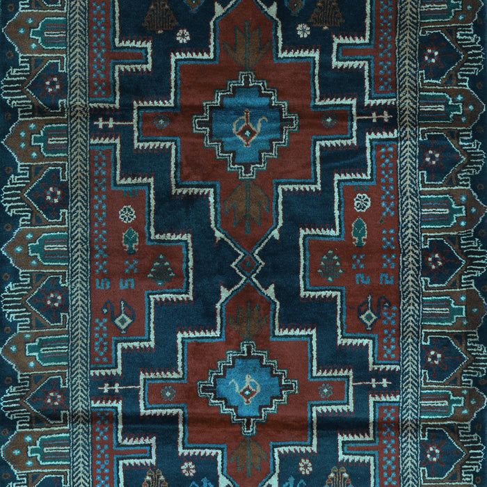 Persian Light Blue Traditional Rug, tr2403lblu
