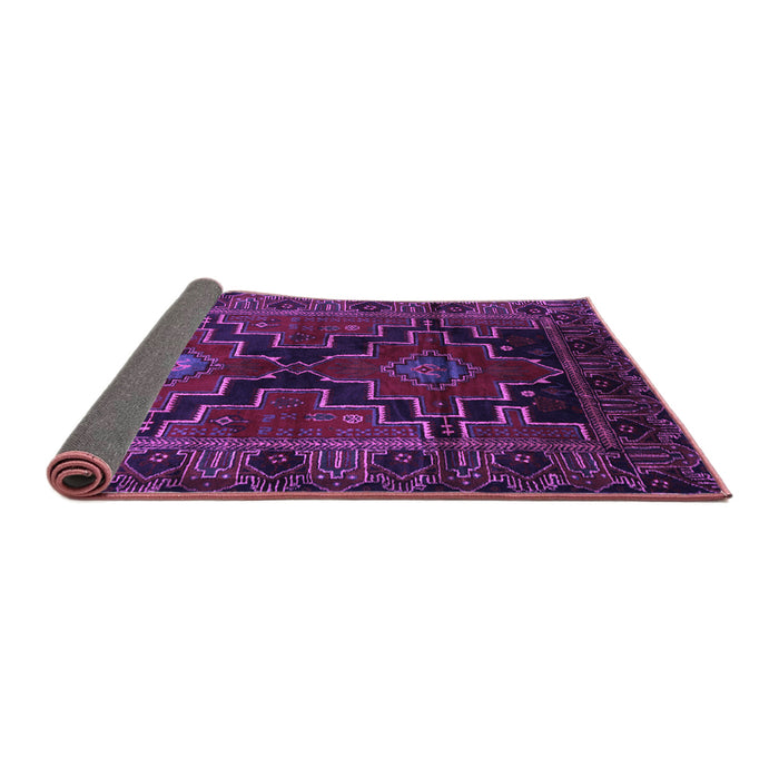 Sideview of Persian Purple Traditional Rug, tr2403pur