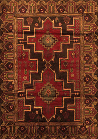 Persian Orange Traditional Rug, tr2403org