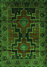 Persian Green Traditional Rug, tr2403grn