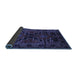 Sideview of Persian Blue Traditional Rug, tr2403blu