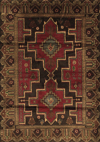 Persian Brown Traditional Rug, tr2403brn
