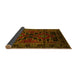 Sideview of Persian Yellow Traditional Rug, tr2403yw