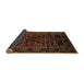 Sideview of Persian Brown Traditional Rug, tr2403brn