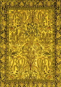 Persian Yellow Traditional Rug, tr2404yw