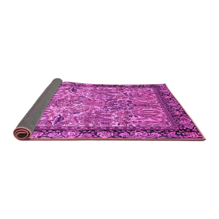 Sideview of Persian Pink Traditional Rug, tr2404pnk
