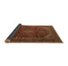 Sideview of Persian Brown Traditional Rug, tr2405brn