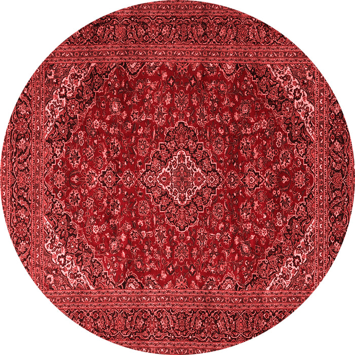 Machine Washable Persian Red Traditional Rug, wshtr2405red
