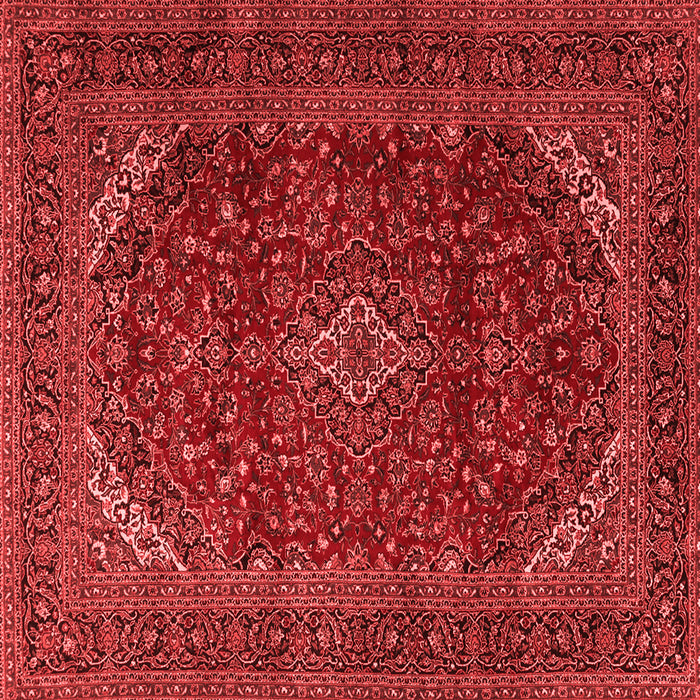 Machine Washable Persian Red Traditional Rug, wshtr2405red