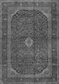 Medallion Gray Traditional Rug, tr2407gry