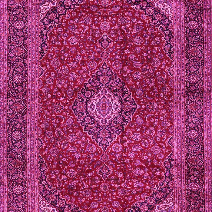 Medallion Pink Traditional Rug, tr2407pnk