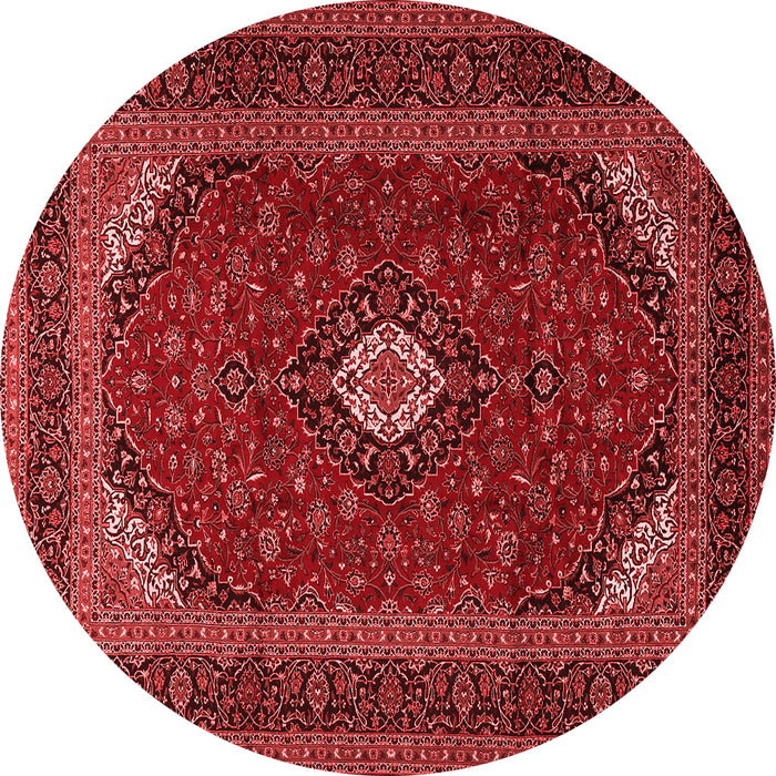 Medallion Red Traditional Rug, tr2408red