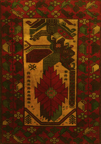 Persian Yellow Traditional Rug, tr2409yw