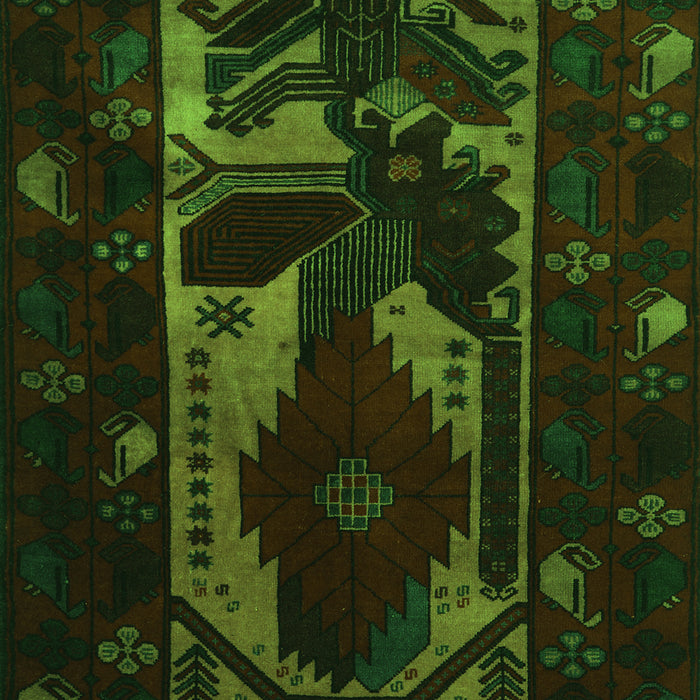 Persian Green Traditional Rug, tr2409grn