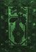 Persian Emerald Green Traditional Rug, tr2409emgrn