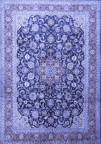 Medallion Blue Traditional Rug, tr240blu