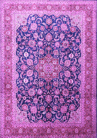 Medallion Purple Traditional Rug, tr240pur