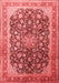 Medallion Red Traditional Area Rugs