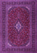 Medallion Purple Traditional Rug, tr2410pur