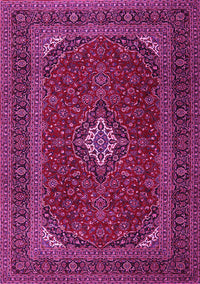 Medallion Pink Traditional Rug, tr2410pnk