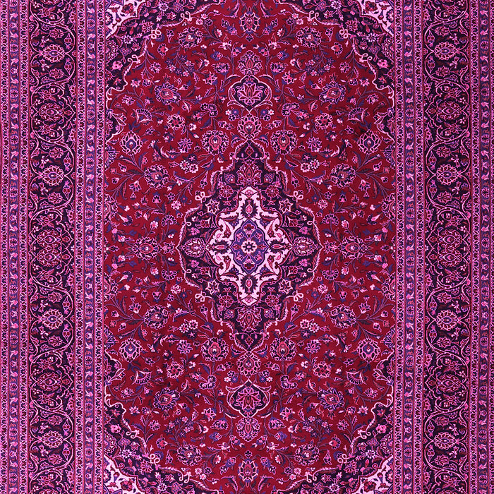 Medallion Pink Traditional Rug, tr2410pnk