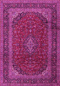 Medallion Pink Traditional Rug, tr2411pnk