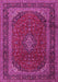 Medallion Pink Traditional Rug, tr2411pnk