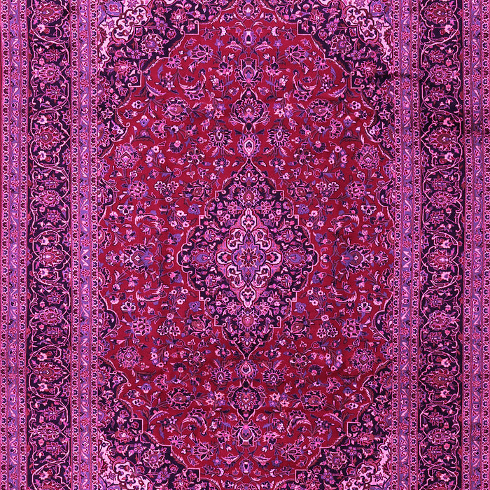 Medallion Pink Traditional Rug, tr2411pnk