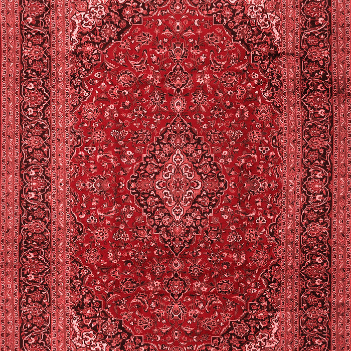 Medallion Red Traditional Area Rugs