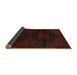 Sideview of Persian Brown Traditional Rug, tr2412brn