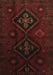 Machine Washable Persian Brown Traditional Rug, wshtr2413brn