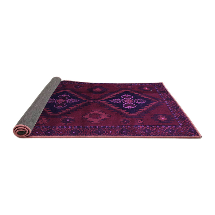 Sideview of Persian Purple Traditional Rug, tr2413pur