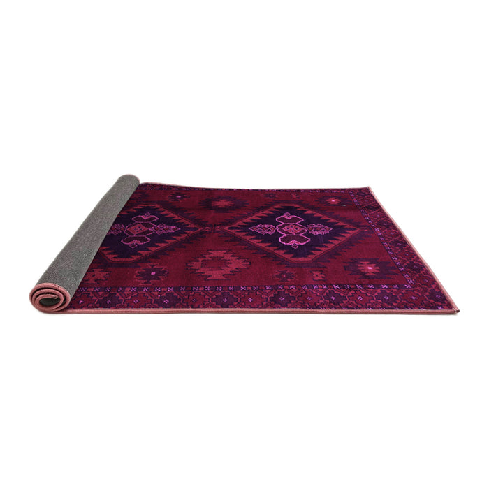 Sideview of Persian Pink Traditional Rug, tr2413pnk