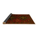 Sideview of Persian Yellow Traditional Rug, tr2413yw