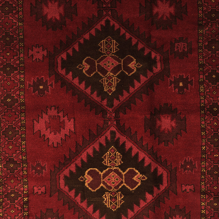 Serging Thickness of Machine Washable Persian Orange Traditional Area Rugs, wshtr2413org