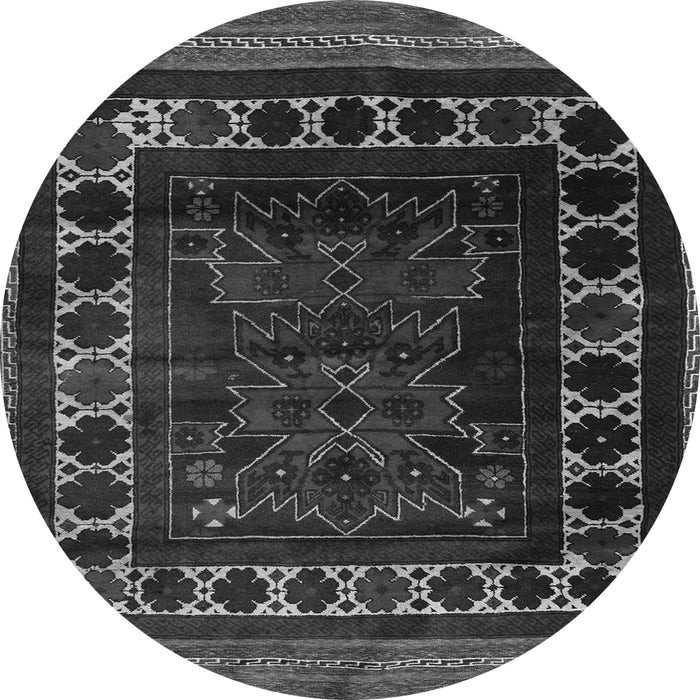 Square Persian Gray Traditional Rug, tr2414gry