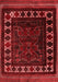 Persian Red Traditional Area Rugs