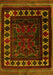 Persian Yellow Traditional Rug, tr2414yw