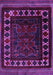 Persian Purple Traditional Rug, tr2414pur