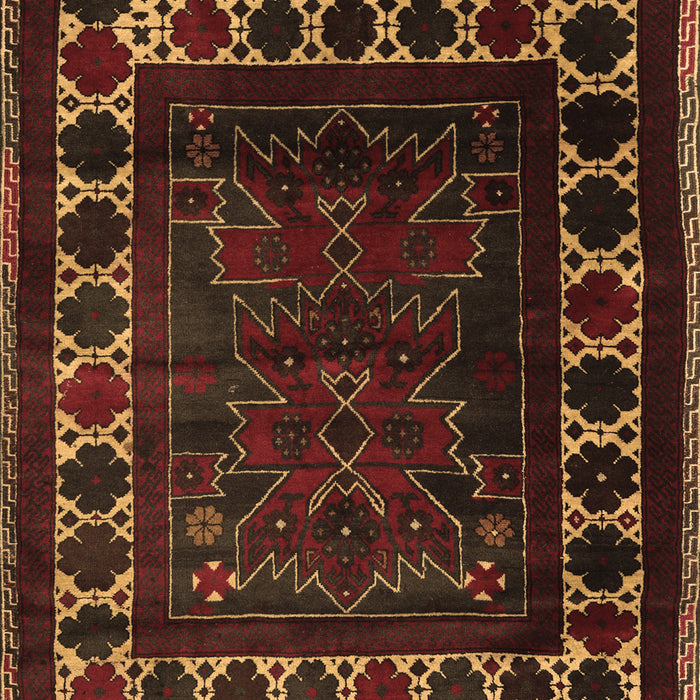 Persian Brown Traditional Rug, tr2414brn