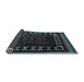 Sideview of Persian Light Blue Traditional Rug, tr2414lblu