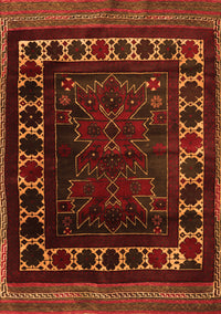 Persian Orange Traditional Rug, tr2414org