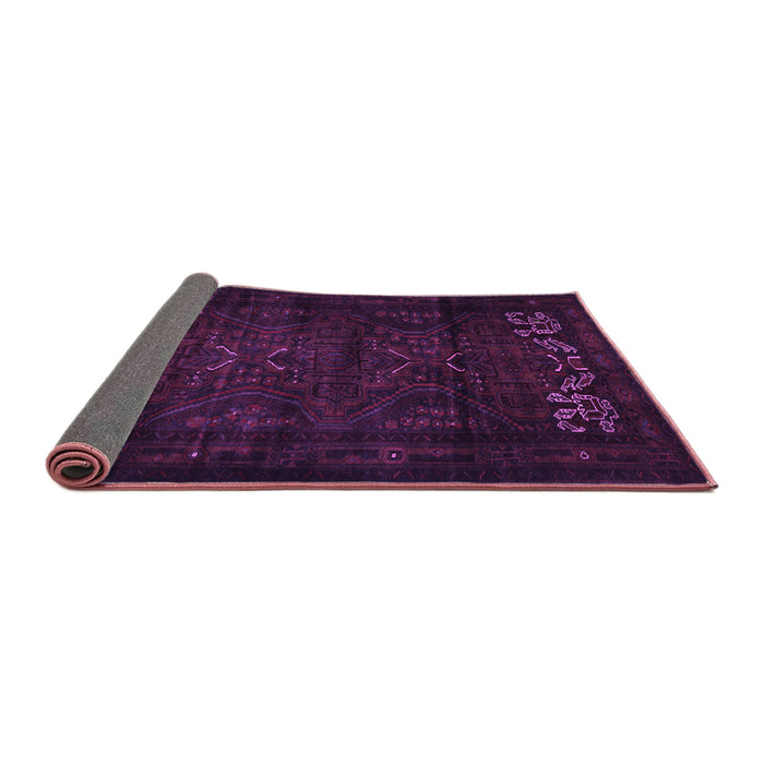 Sideview of Persian Purple Traditional Rug, tr2415pur