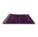 Sideview of Persian Purple Traditional Rug, tr2415pur