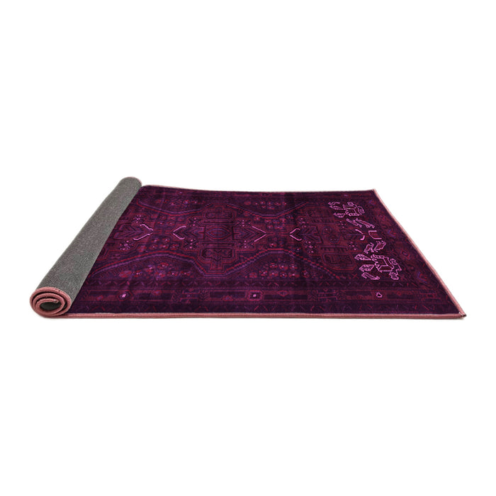Sideview of Persian Pink Traditional Rug, tr2415pnk