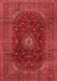 Medallion Red Traditional Area Rugs