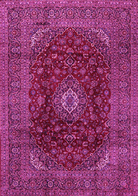 Medallion Pink Traditional Rug, tr2416pnk