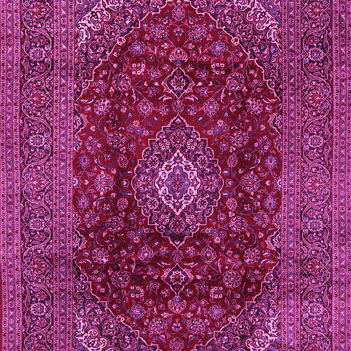 Medallion Pink Traditional Rug, tr2416pnk