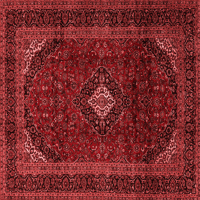 Machine Washable Persian Red Traditional Rug, wshtr2417red